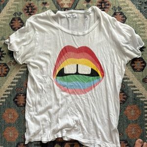 Lauren Moshi Lip Tee M